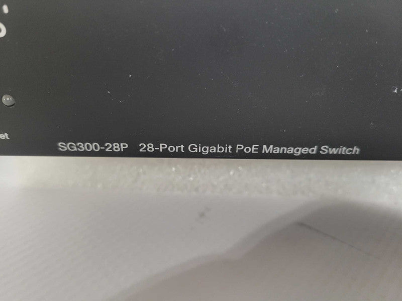 Cisco SG300-28P 28-Port Gigabit PoE Managed Switch !