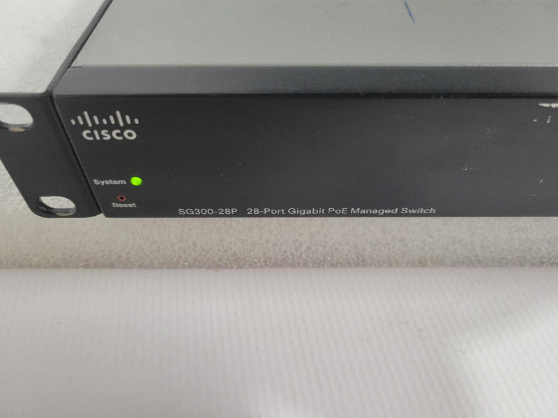 Cisco SG300-28P 28-Port Gigabit PoE Managed Switch !