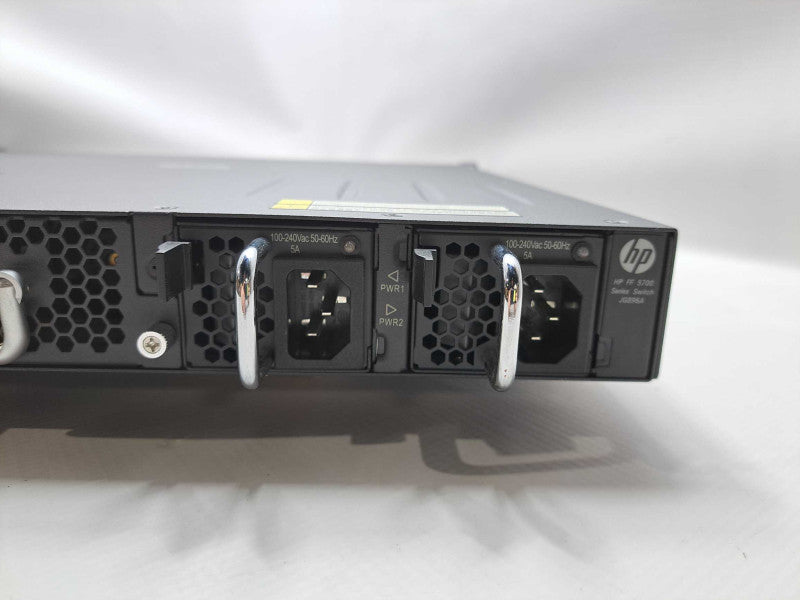 HP JG896A FlexFabric 5700-40XG-2QSFP+ Switch 2x PSU Factory Reset )