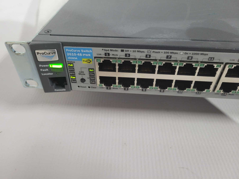 HP ProCurve J9089A 2610-48 48 Port Fast Ethernet Switch !