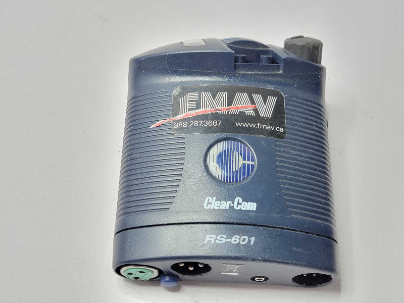 fmav Clear-Com RS-601 Single Channel Beltpack, READ _