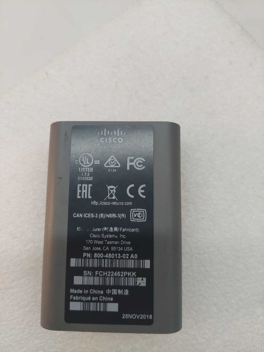Cisco CP-8832-PoE Power Injector Modual Adaptor 800-48013-02 for Phone 8832