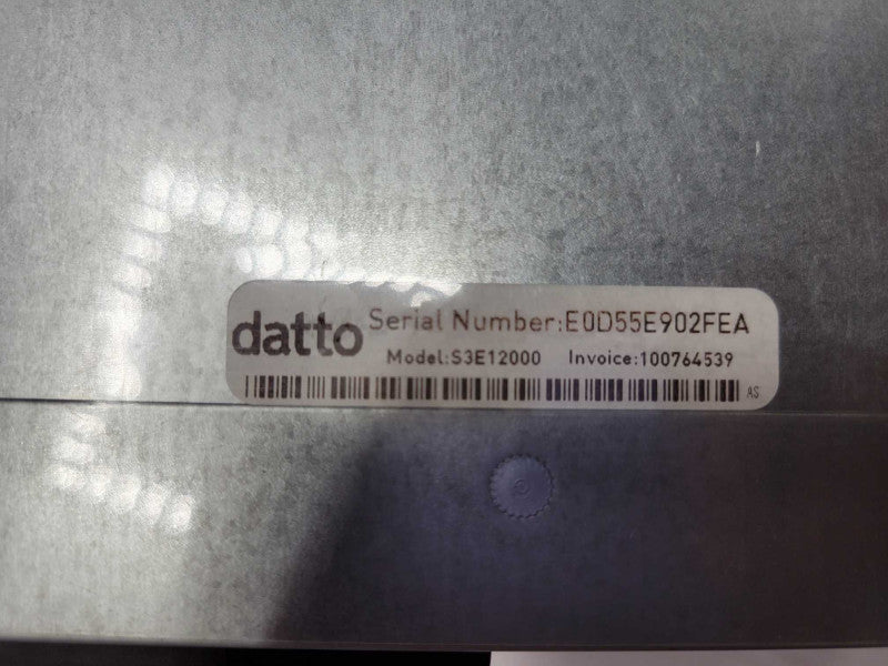 Datto 2U Server, 2x Xeon E5-2620v3 2.4GHz, 128GB DDR4 2x PSU 12x3.5\\" & 2x2.5 _