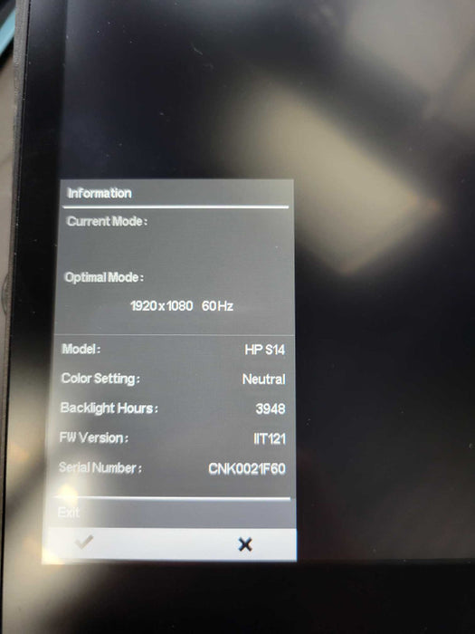 HP EliteDisplay S14 Portable Monitor