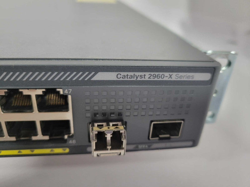 Cisco Catalyst 2960-X Series WS-C2960X-48FPS-L PoE+ Network Switch fact reset !