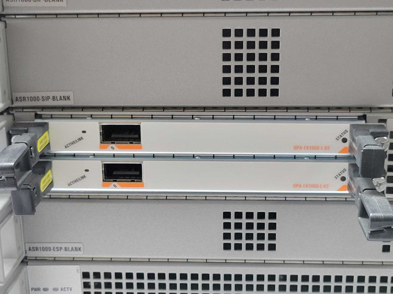 CISCO ASR1006 v03  with 4xSPA-1X10GE-L-V2 10G Modules and 2x PSU _