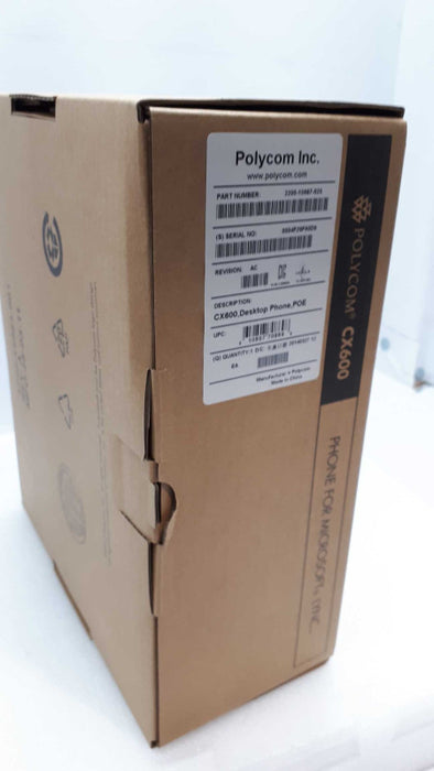 Polycom CX600 IP Phone VoIP Gig Ethernet Business 2200-15987-025 Q&