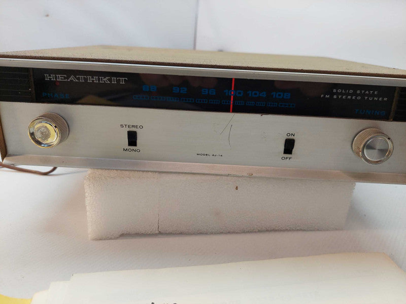 HeathKit Solid State FM Stereo Tuner Model: AJ-14