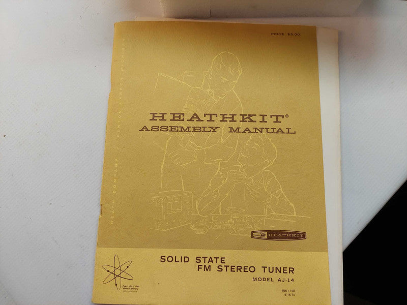 HeathKit Solid State FM Stereo Tuner Model: AJ-14