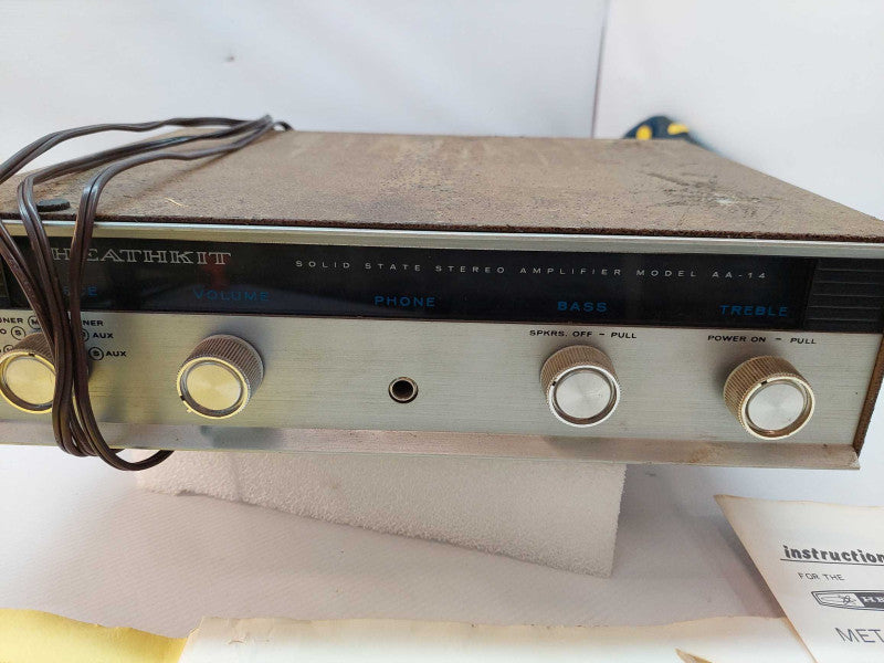 HeathKit Solid State Stereo Amplifier Model: AA-14