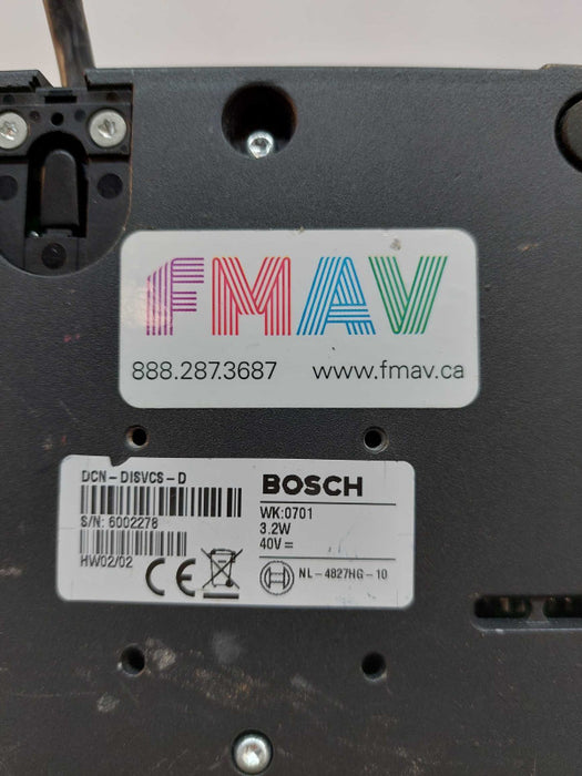 Bosch WK:0701  DCN-DISVCS-D
