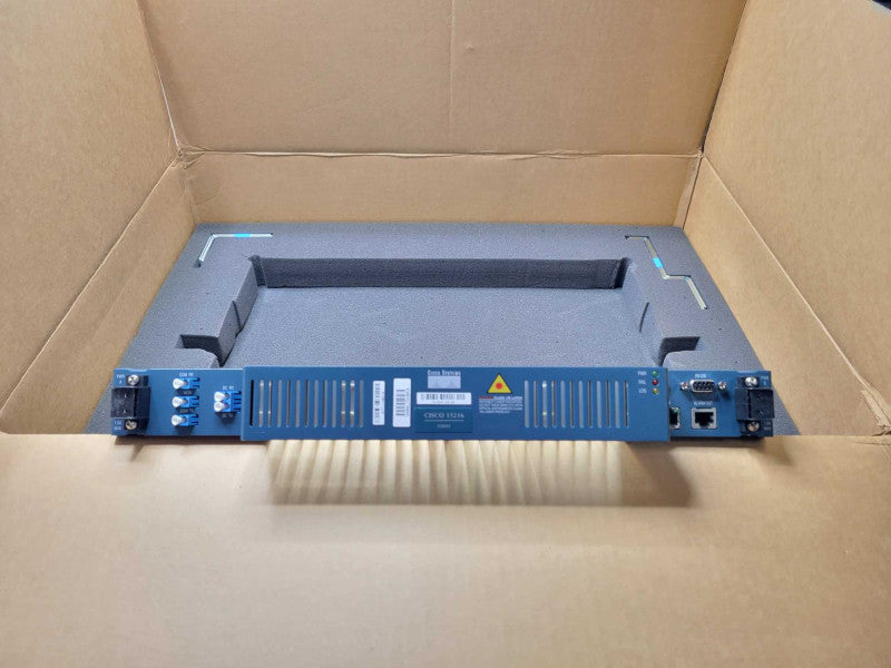 New Open-Box Cisco WMMLZ00BRA ONS 15216 EDFA3 Fiber Optical Amplifier, SEE Q_