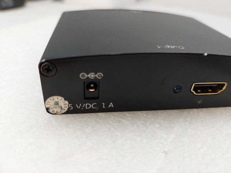 A/V VGA IN to HDMI Out 5V/DC 1A