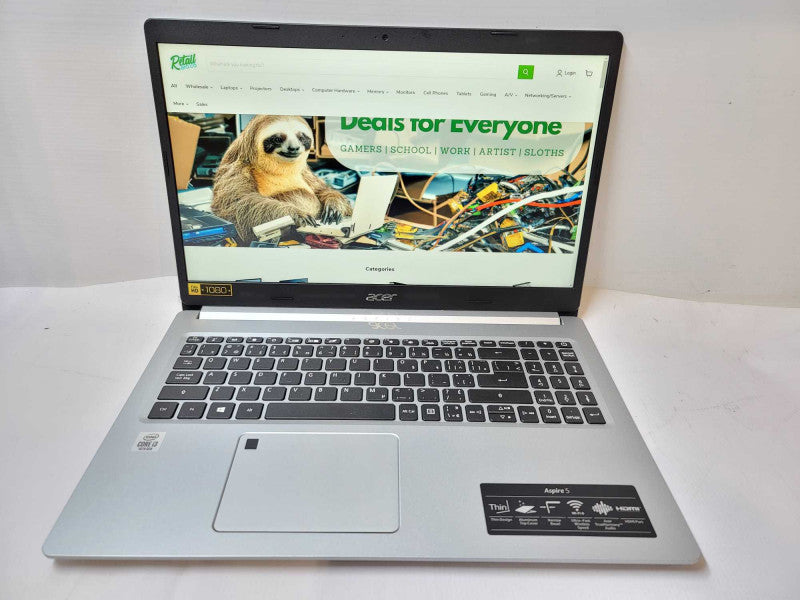 Acer Aspire 5 A515-55 i3-1005G1 @ 1.20GHz, 8GB DDR4, 256GB M.2 Î²