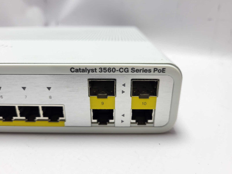 Cisco WS-C3560CG-8PC-S 8 Port Catalyst 3560-CG Series PoE Ethernet Switch $