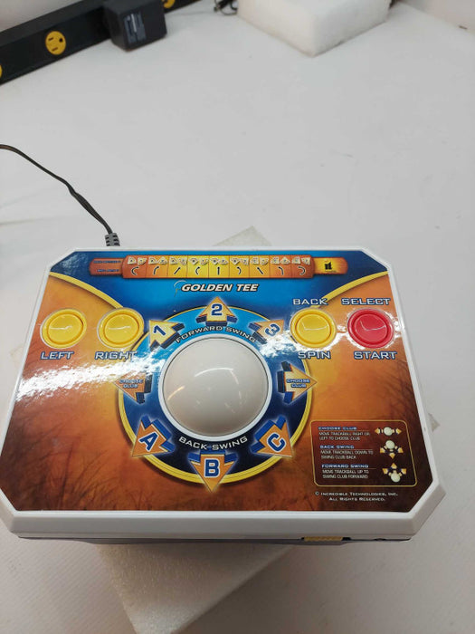 2011 Jakks Pacific Golden Tee Golf Game Arcade for TV , Has A/V hook up