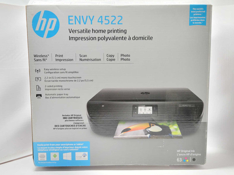 HP ENVY 4522 ALL-IN-ONE printer F0V67A, READ _