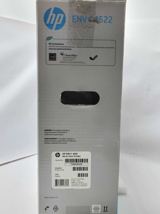 HP ENVY 4522 ALL-IN-ONE printer F0V67A, READ _