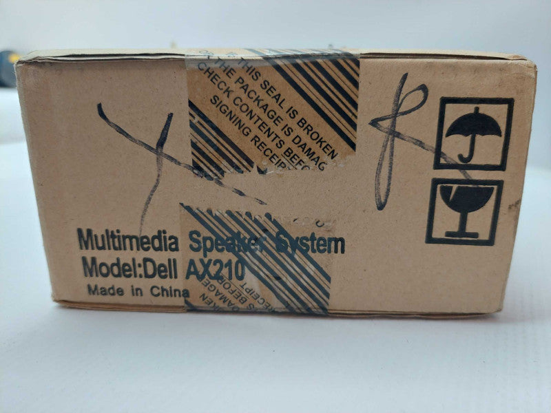 Dell MultiMedia Speaker System Model: Dell AX210 DP/N 0R126K