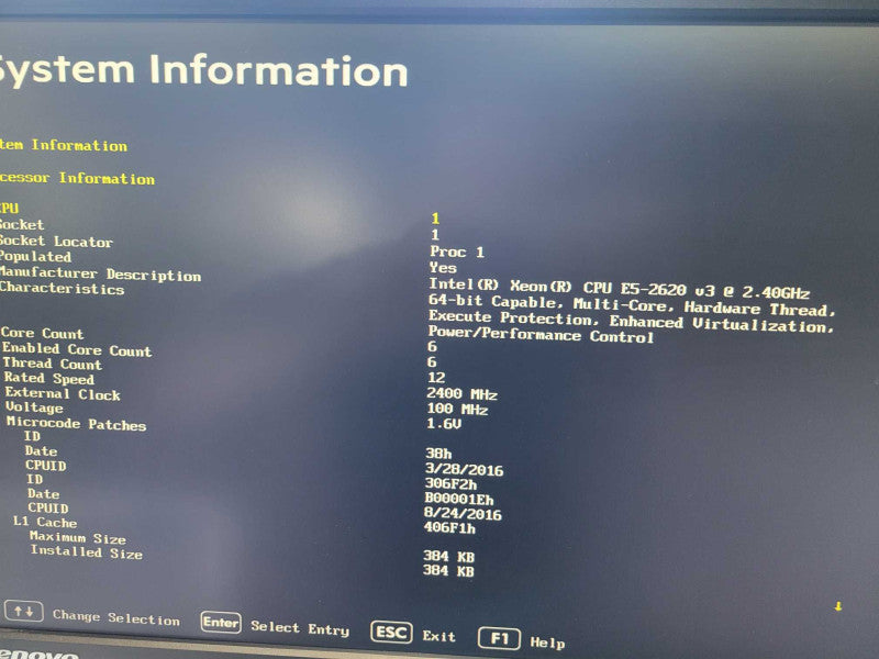 HP ML350 Gen9 - Xeon E5-2620 v3 - 32GB RAM - NO HDD - 500W PSU P440ar