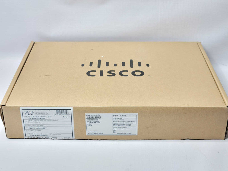 Cisco CP-8831-K9 Unified IP Conference Phone Base w/ Control Unit _
