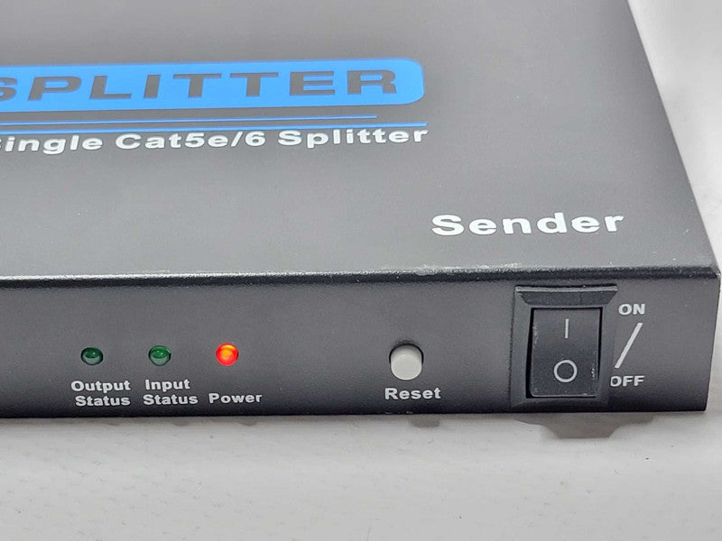 HDMI UTP 1x8 SPLITTER 3D Full HGD 1080P 8-Way over single cat5e/6, READ _