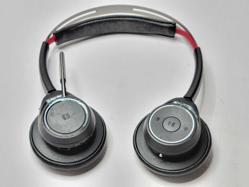 Plantronics B825 Bluetooth Dual-Ear Stereo Headset w/ Mic Q_