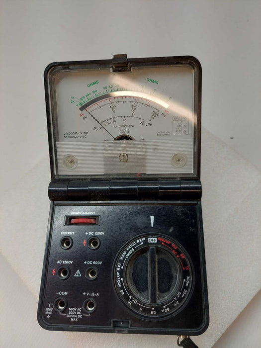 Micronta Made in Korea OHMS DC AC Tester