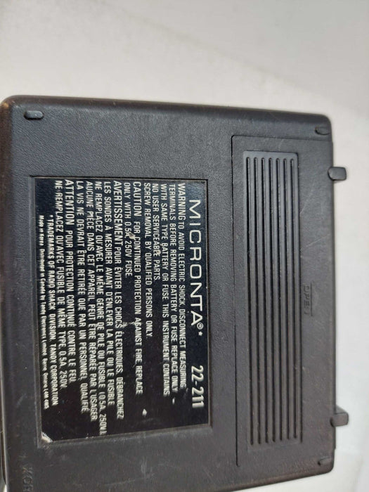 Micronta Made in Korea OHMS DC AC Tester