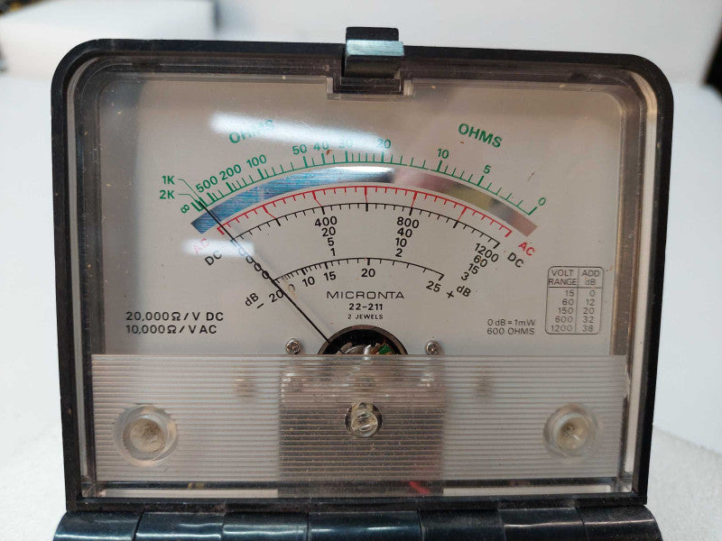 Micronta Made in Korea OHMS DC AC Tester