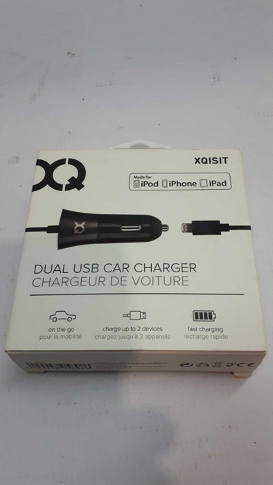 Dual USB Car Charger XQISIT &