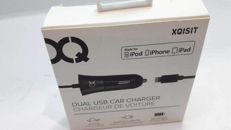 Dual USB Car Charger XQISIT &