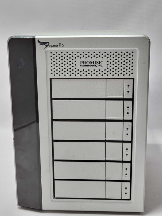 Promise Technology Pegasus R6 6-Bay Thunderbolt RAID storage, READ _