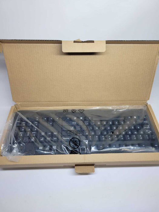 Lenovo Traditional Wired USB Black Keyboard Model 00XH688 Q