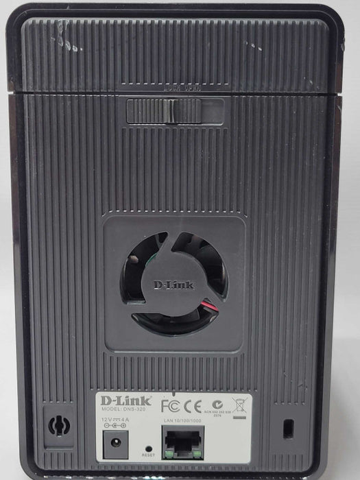 D-Link DNS-320 ShareCenter 2-Bay NAS Network Storage, READ _
