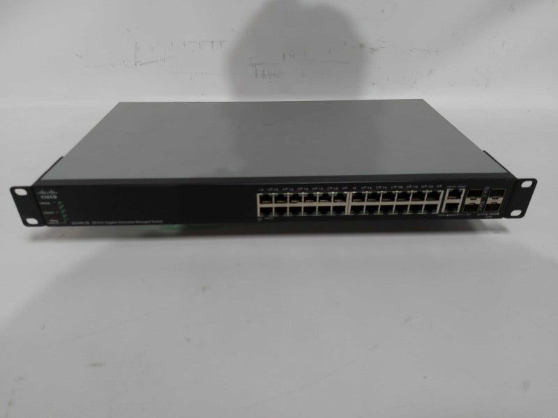 Cisco SG500-28 28x port gigabit stackable managed switch  #