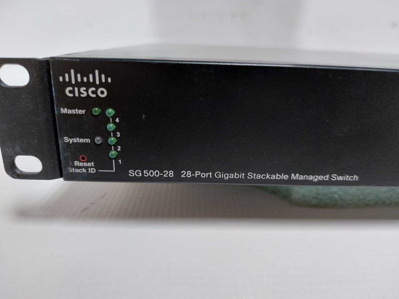 Cisco SG500-28 28x port gigabit stackable managed switch  #