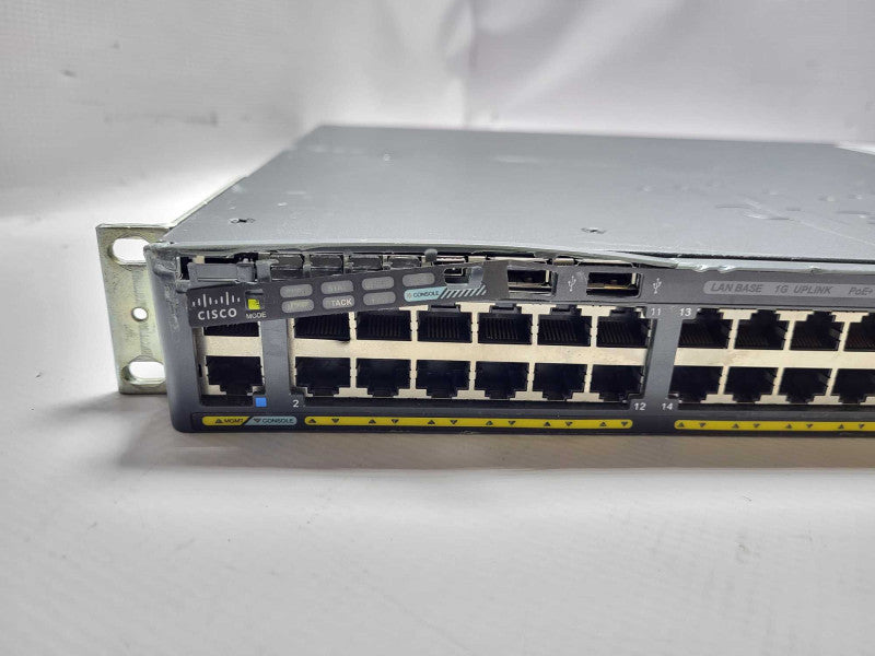 Cisco Catalyst WS-C2960X-48LPS-L 48-Port Gigabit PoE Managed Switch READ $