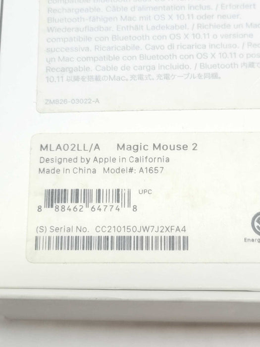 Apple Magic Mouse 2 (A1657) Q