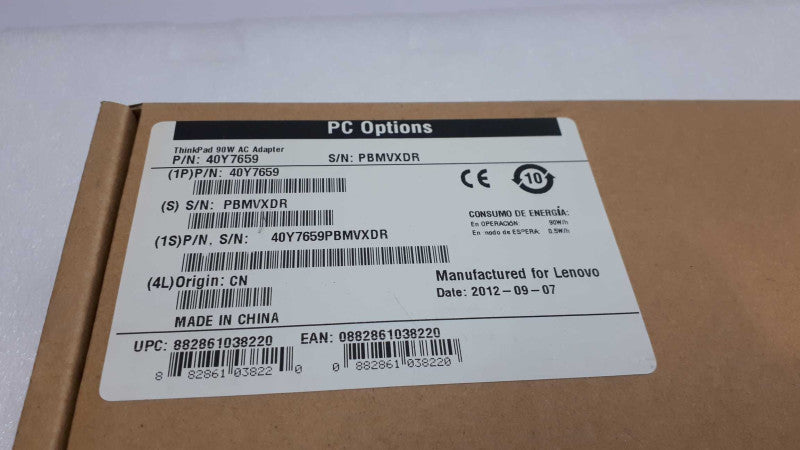 NEW Genuine Lenovo 40Y7659 Thinkpad 90W 20V AC adapter round tip Brand New &