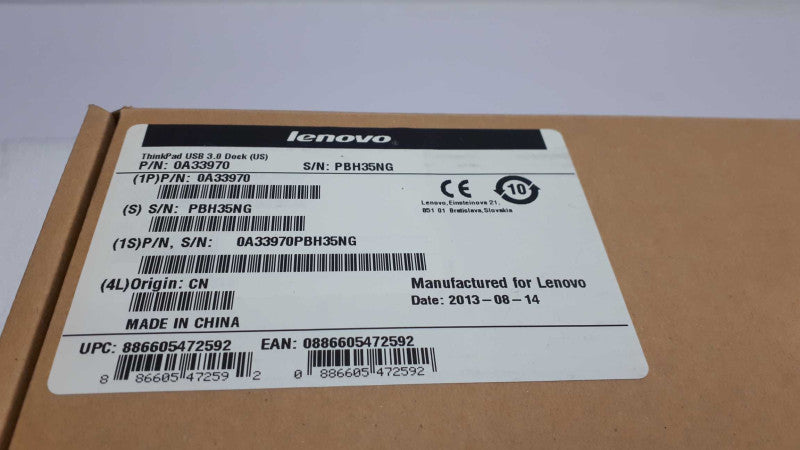 Lenovo 0A33970 Thinkpad 3.0 USB Docking Station X240 X250 X260 T460 T450 Q&