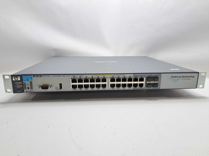 HP Procurve 3500YL-24G J8692A 24-Port Gigabit PoE Switch + 10G SFP+ Module )