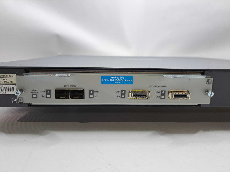 HP Procurve 3500YL-24G J8692A 24-Port Gigabit PoE Switch + 10G SFP+ Module )