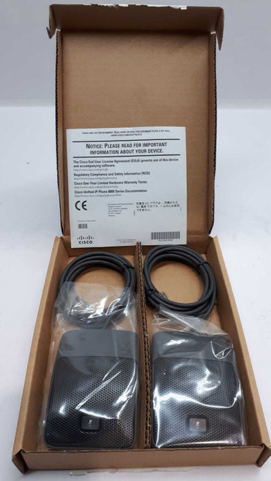 Cisco 74-11134-01 CP-MIC-WIRED-S Microphones for Conference Phone  &