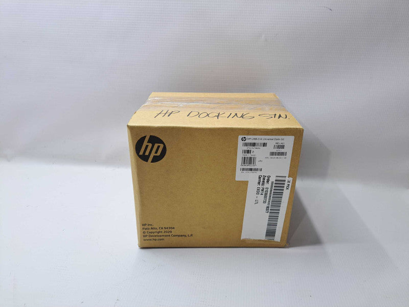 New HP USB-C/A Universal Dock G2 - 5TW13UT#ABA Open Box + 120W Adapter )