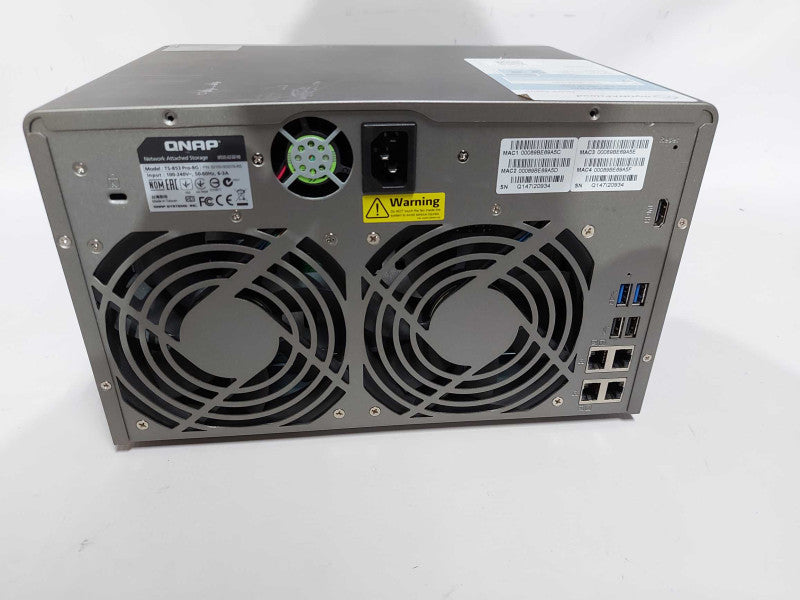 QNAP Network attached storage TS-853 Pro-8G - READ BELOW #