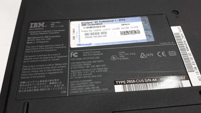 IBM Thinkpad R31 14.1â Celeronb Rare Vintage &