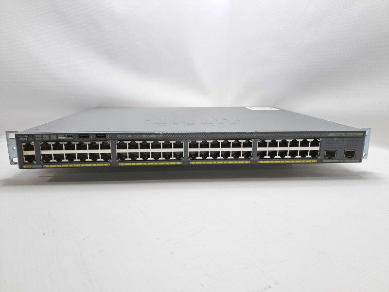 Cisco WS-C2960X-48FPD-L 48 POE+ GE+2 10G SFP+, LAN BASE (740W) + Stack )