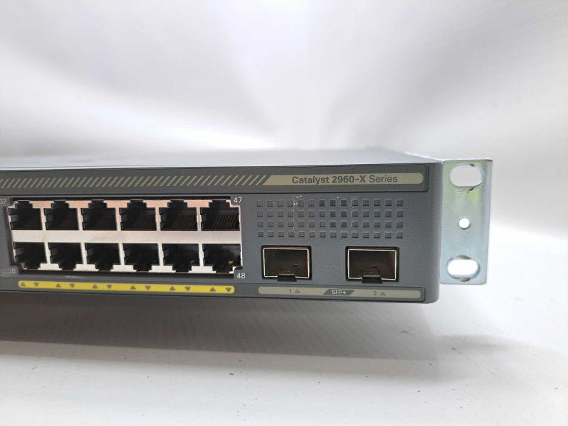Cisco WS-C2960X-48FPD-L 48 POE+ GE+2 10G SFP+, LAN BASE (740W) + Stack )