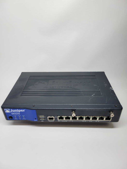Juniper SRX210 Services Gateway SRX210HE2-POE 8-Port Gigabit Router * No Adap